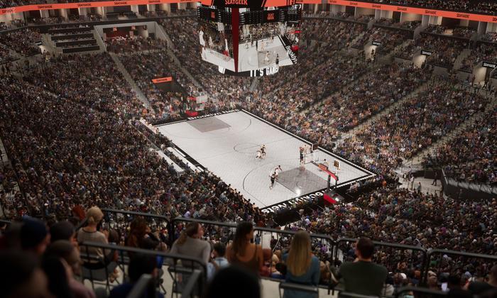 Barclays Center - Section 203 Seat View