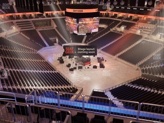 Barclays Center - Section 203 Seat View