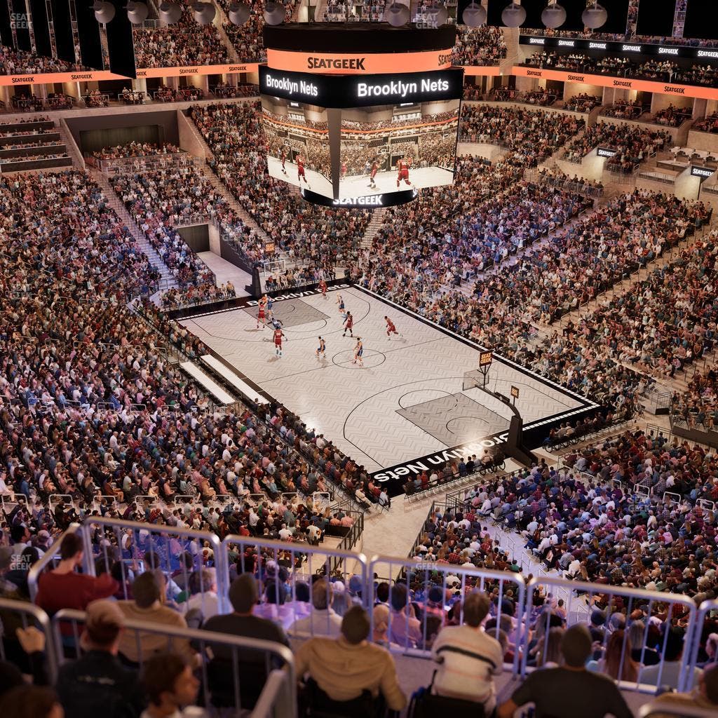 Barclays Center - Section 203 Seat View