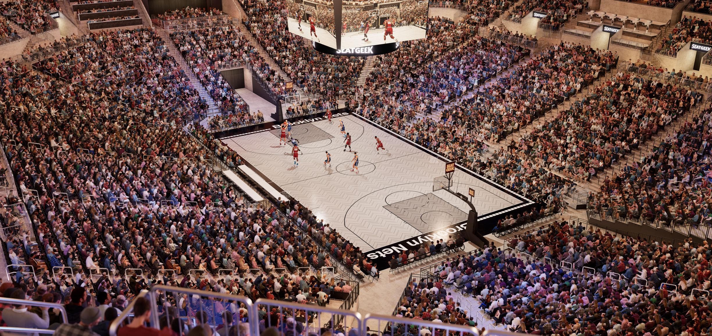 Barclays Center - Section 203 Seat View