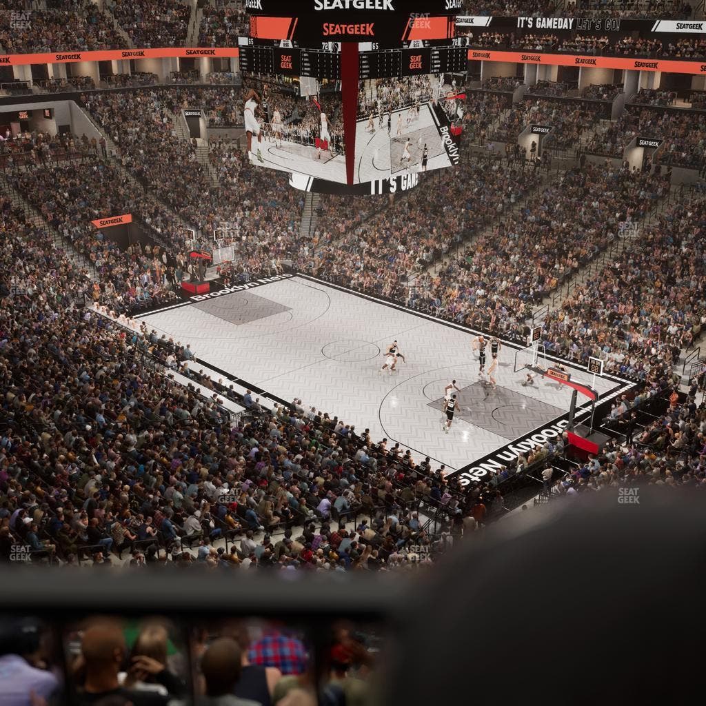 Barclays Center - Section 204 Wc Seat View