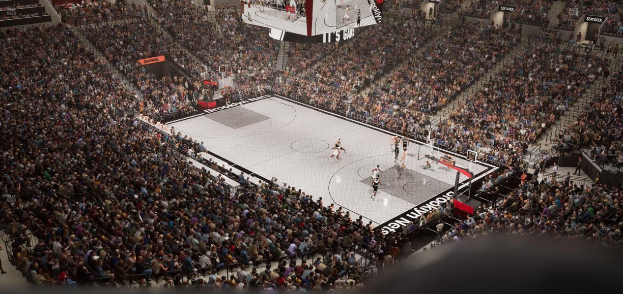 Barclays Center - Section 204 Wc Seat View