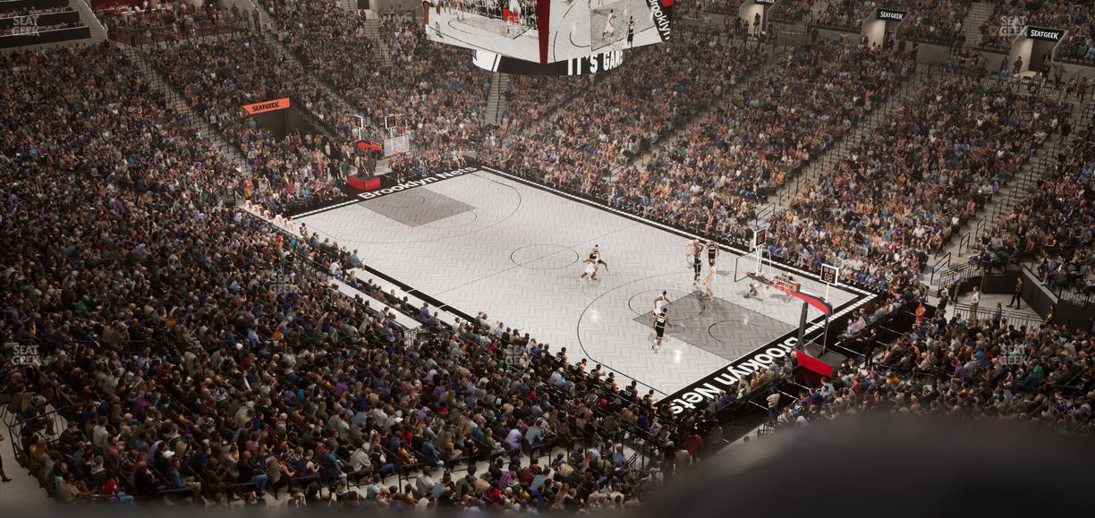 Barclays Center - Section 204 Wc Seat View