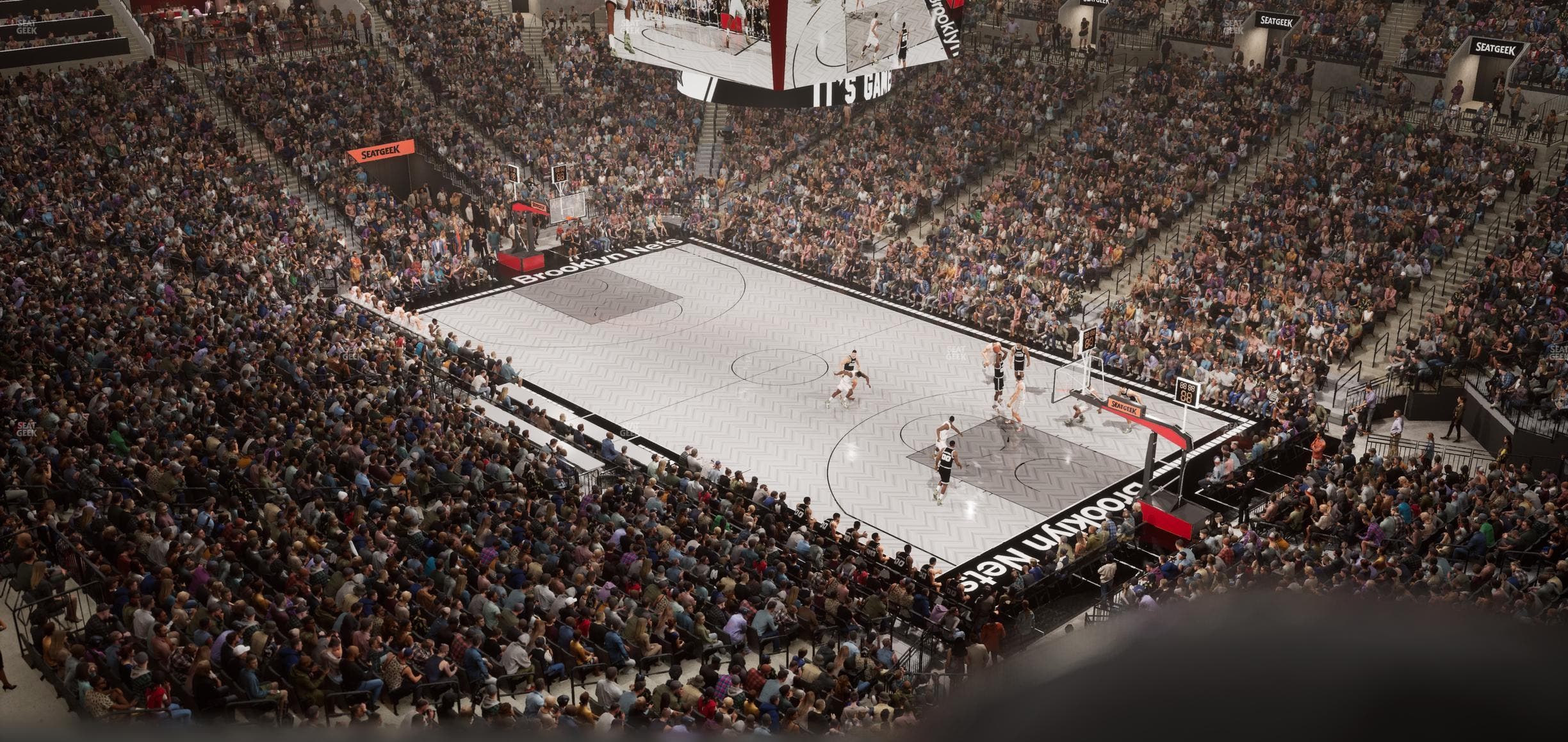 Barclays Center - Section 204 Wc Seat View