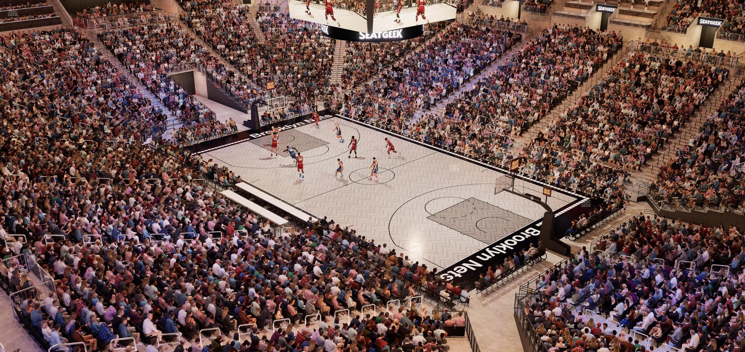 Barclays Center - Section 204 Wc Seat View