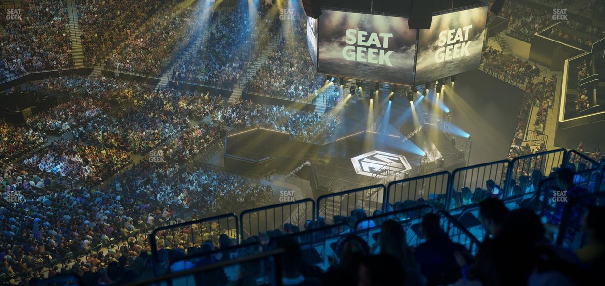 Barclays Center - Section 204 Seat View