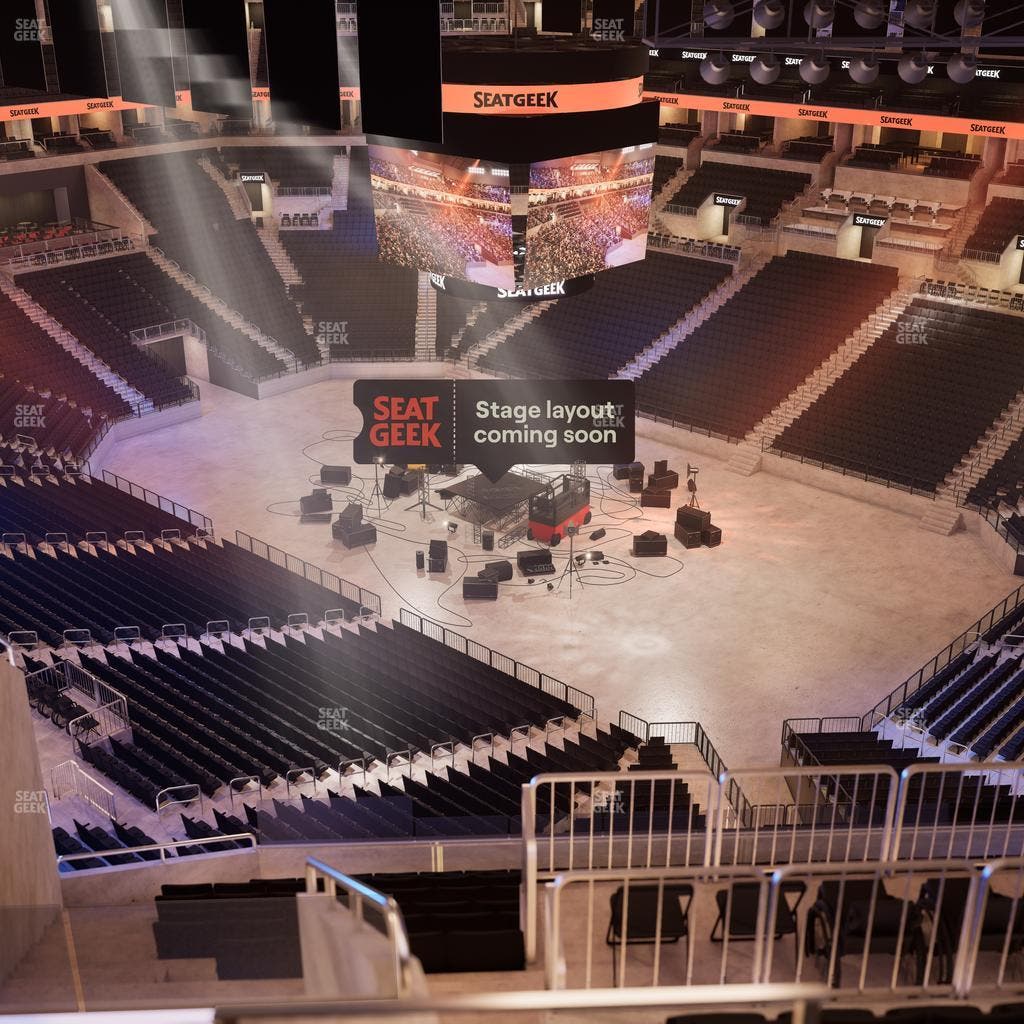 Barclays Center - Section 204 Seat View