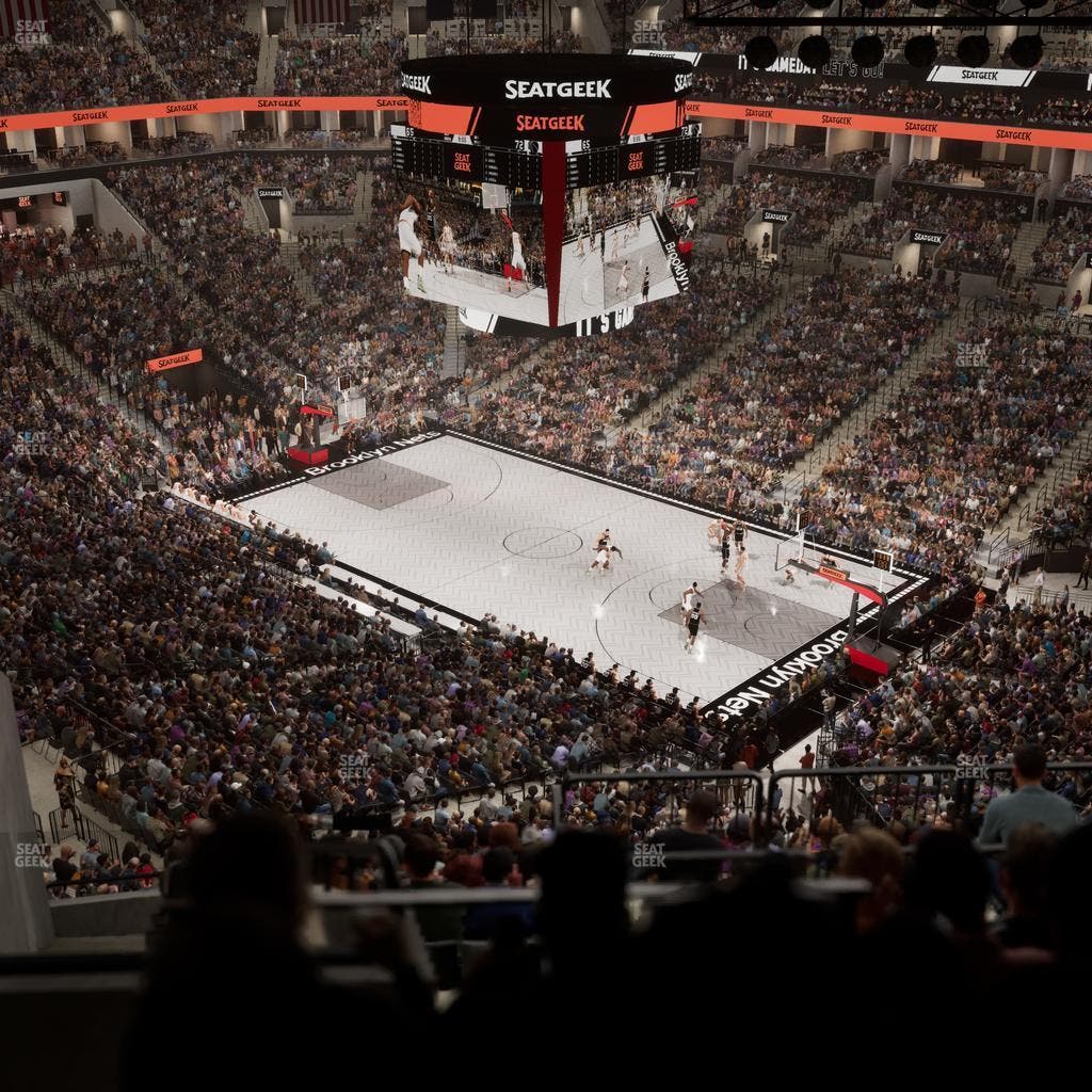 Barclays Center - Section 204 Seat View