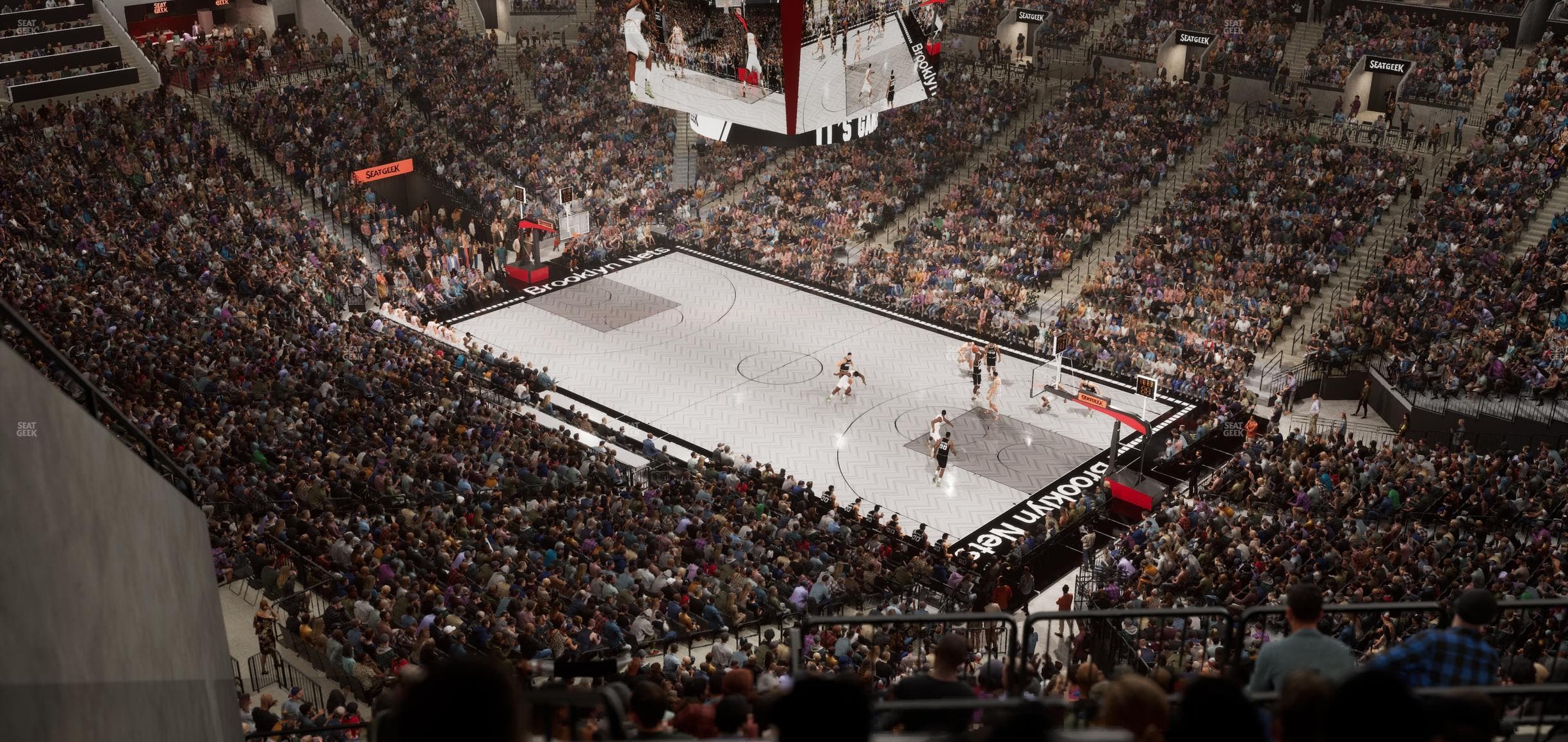 Barclays Center - Section 204 Seat View