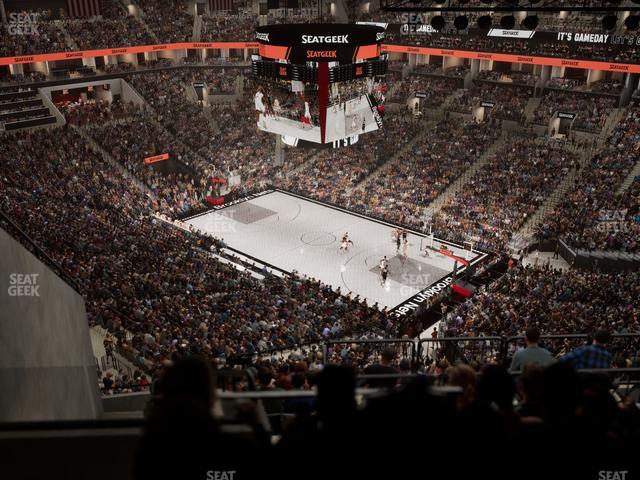 Barclays Center - Section 204 Seat View Barclays Center - Section 204 Seat View