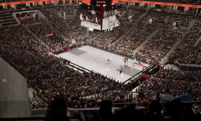 Barclays Center - Section 204 Seat View