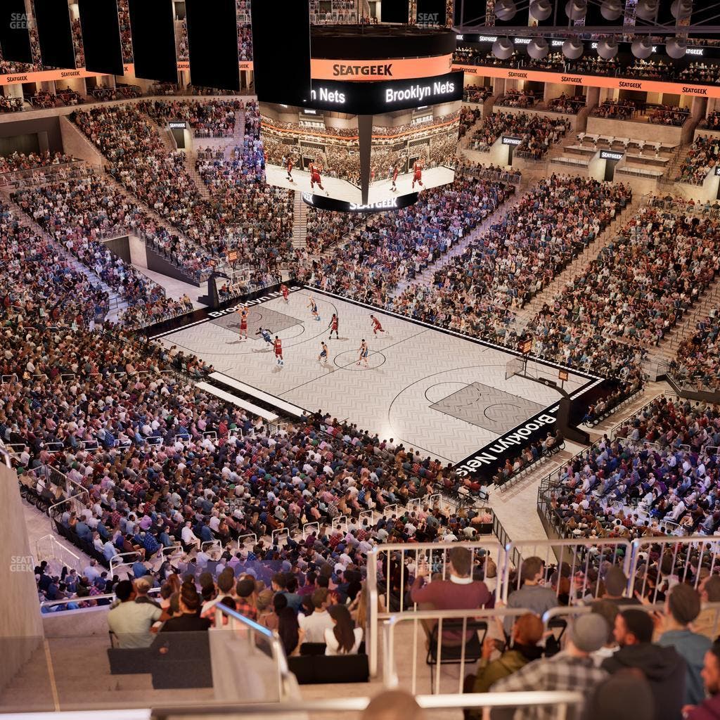 Barclays Center - Section 204 Seat View