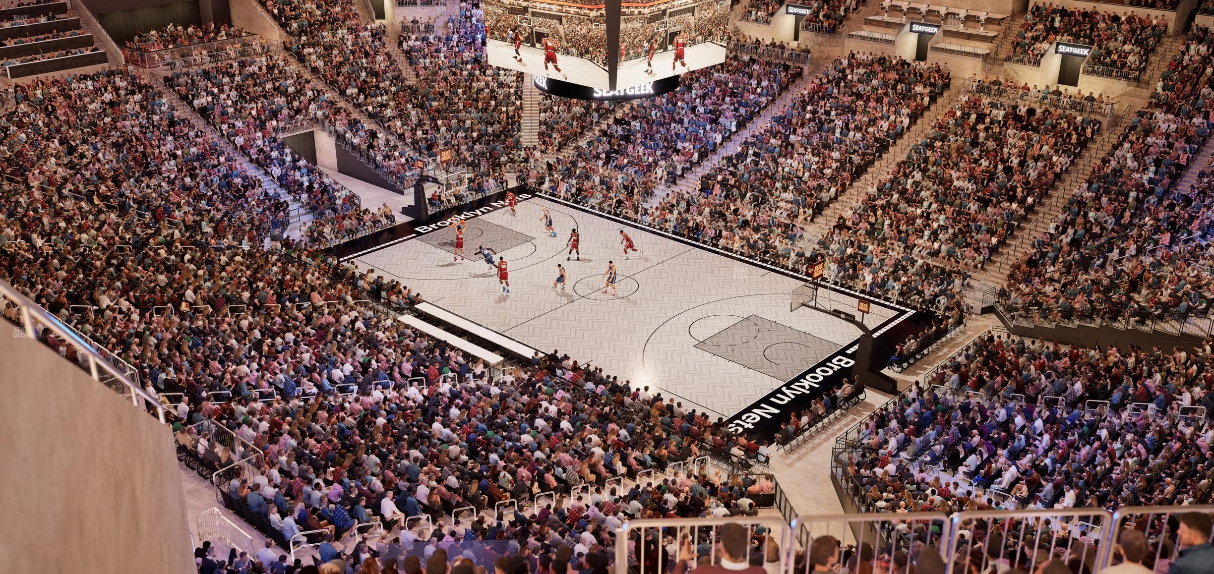 Barclays Center - Section 204 Seat View