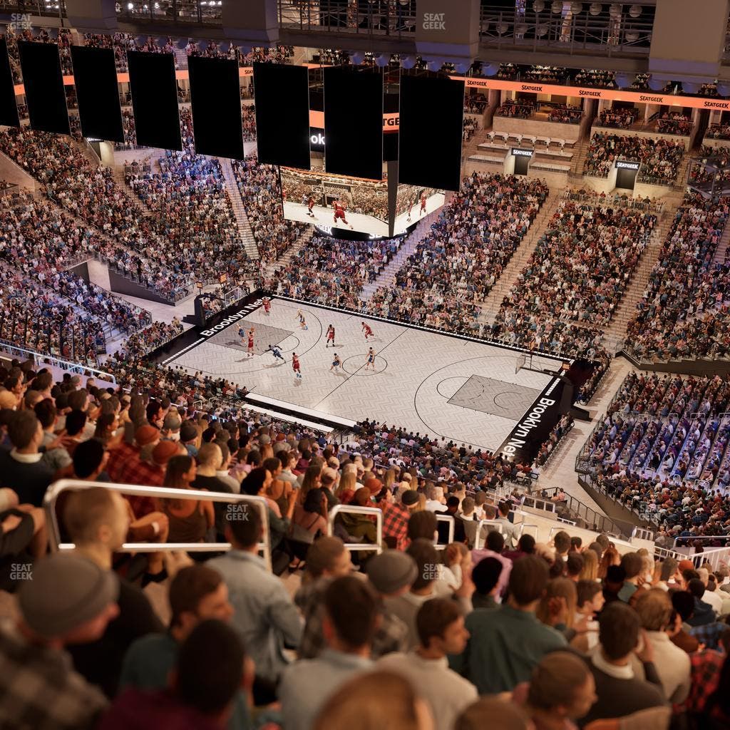 Barclays Center - Section 205 Seat View