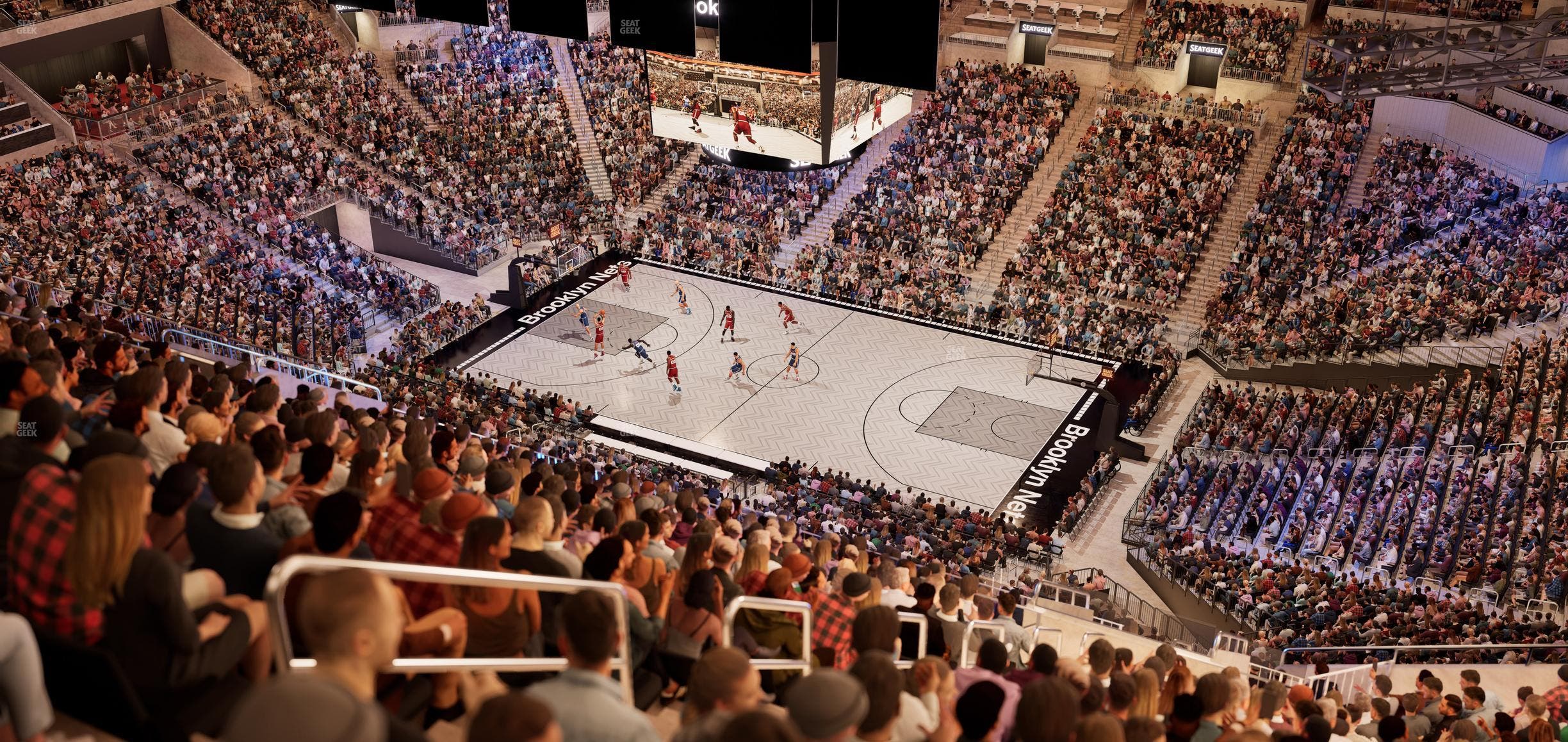 Barclays Center - Section 205 Seat View