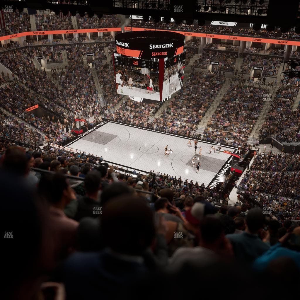 Barclays Center - Section 205 Seat View