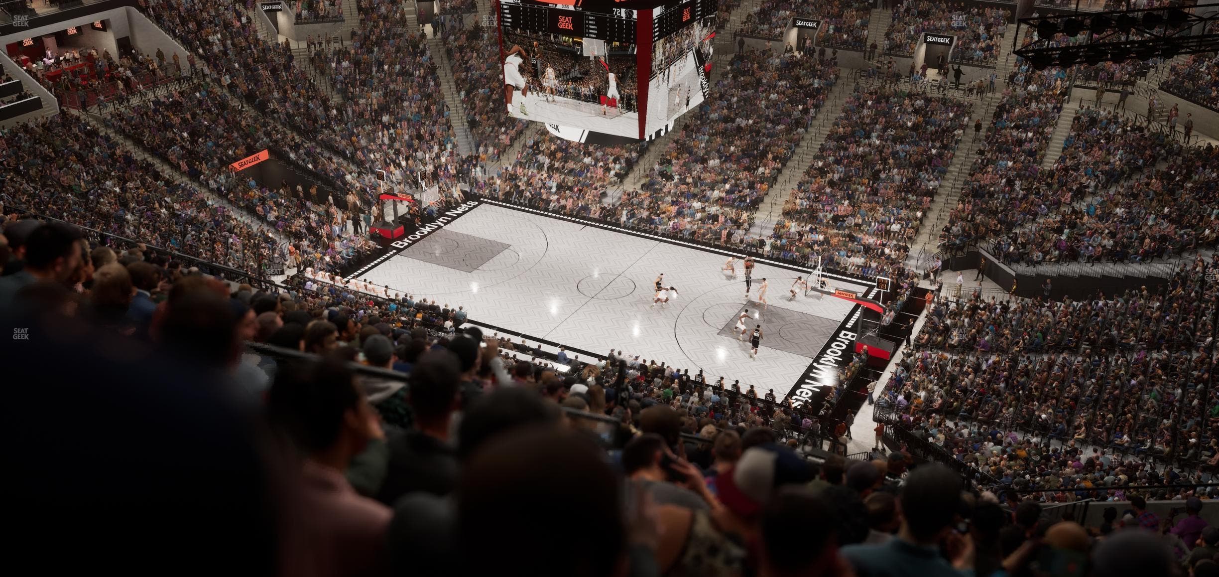 Barclays Center - Section 205 Seat View