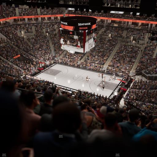 Barclays Center - Section 205 Seat View