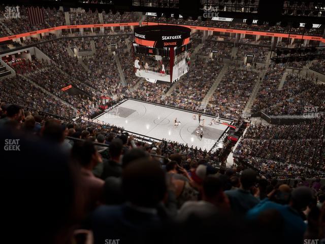 Barclays Center - Section 205 Seat View Barclays Center - Section 205 Seat View