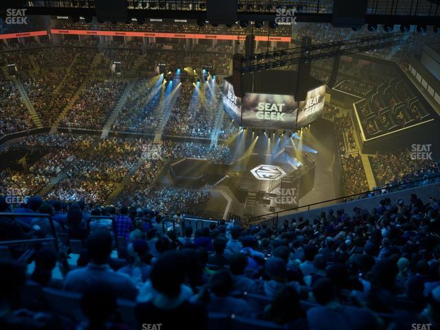 Barclays Center - Section 205 Seat View