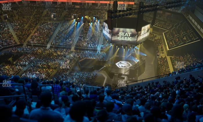 Barclays Center - Section 205 Seat View