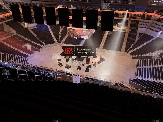 Barclays Center - Section 206 Seat View