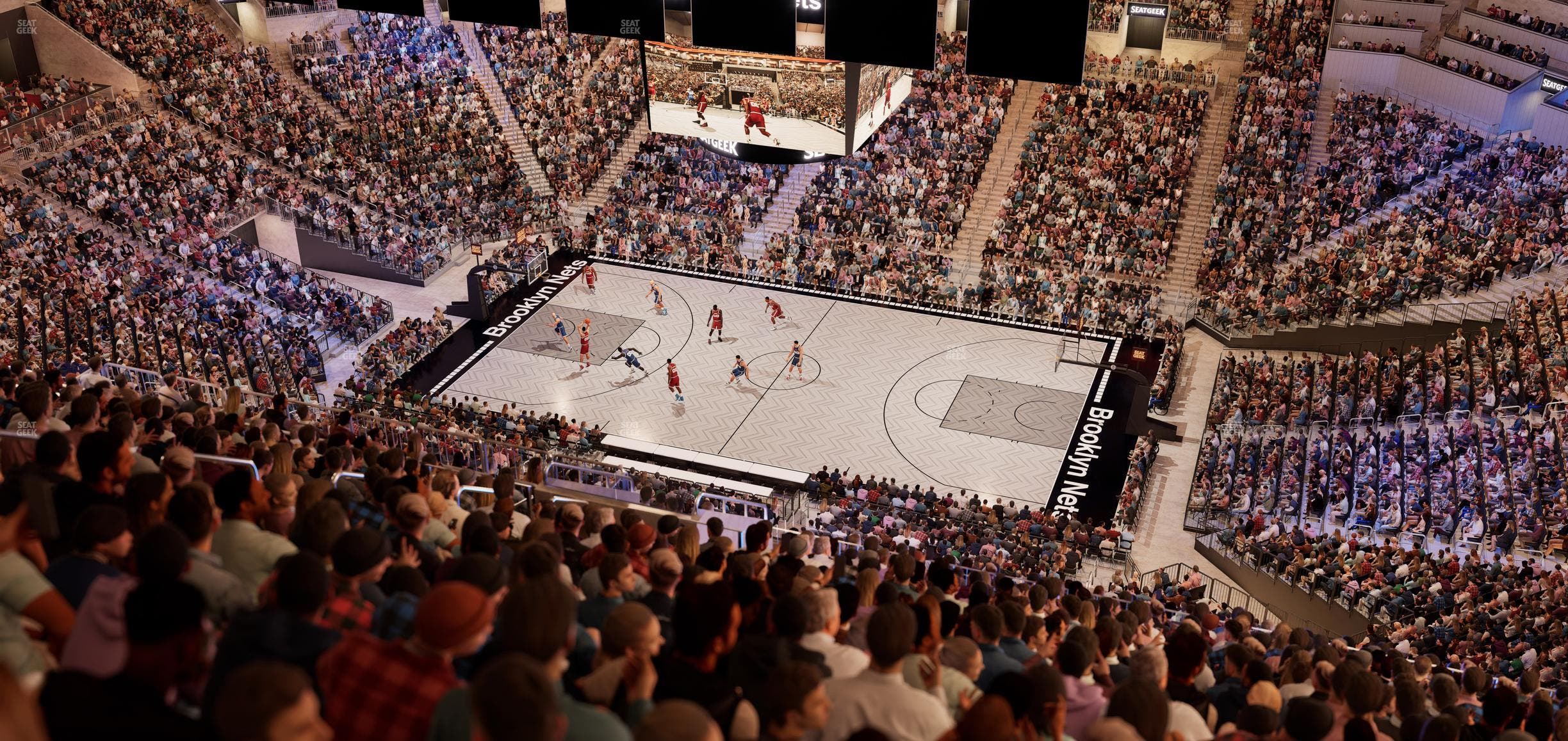 Barclays Center - Section 206 Seat View
