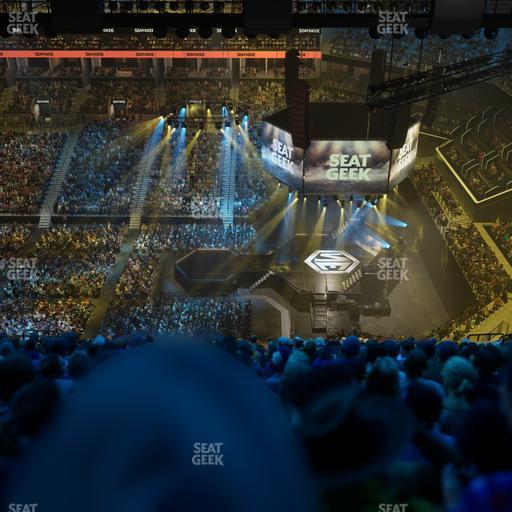 Barclays Center - Section 206 Seat View