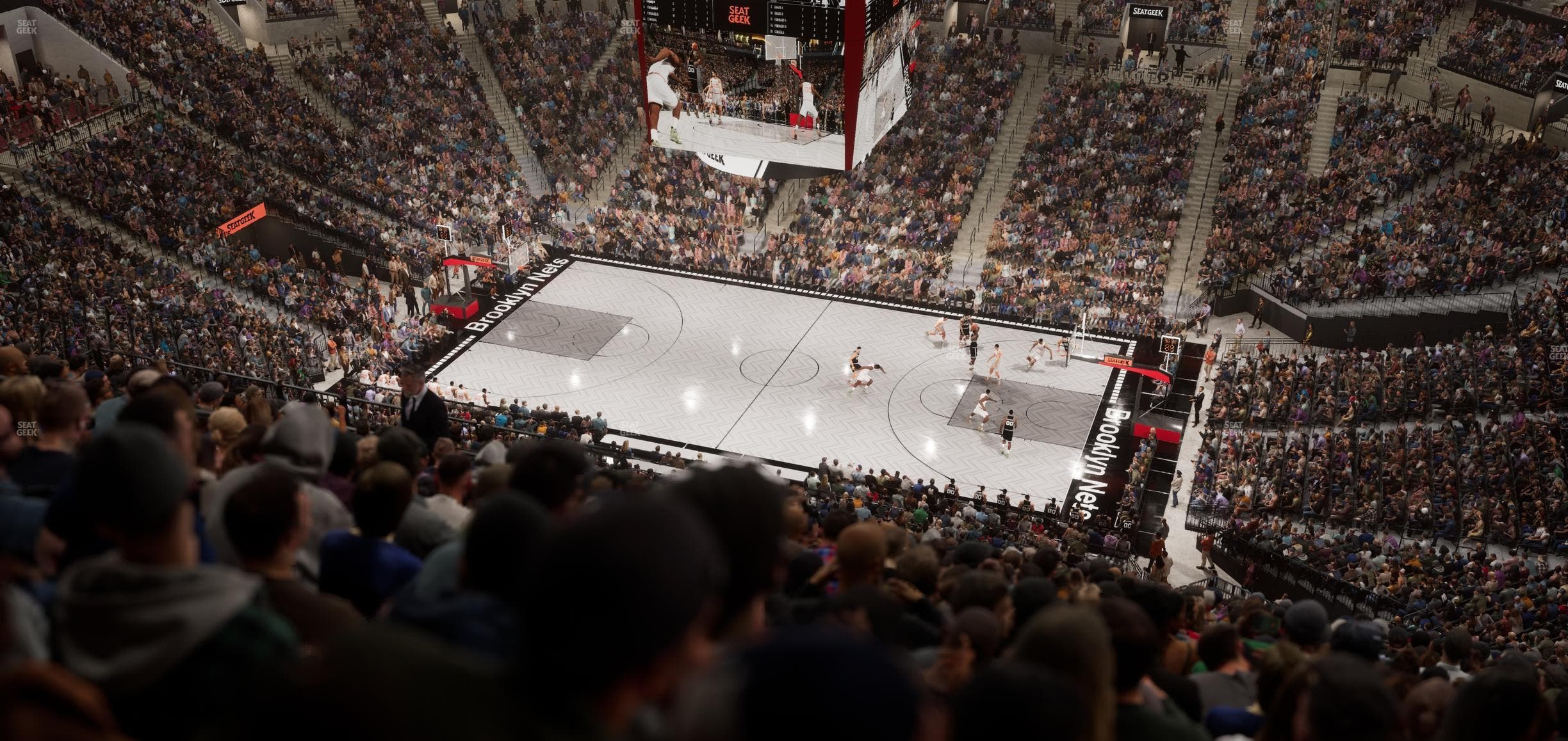 Barclays Center - Section 206 Seat View