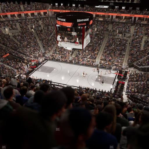 Barclays Center - Section 206 Seat View