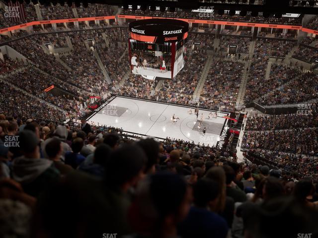 Barclays Center - Section 206 Seat View Barclays Center - Section 206 Seat View