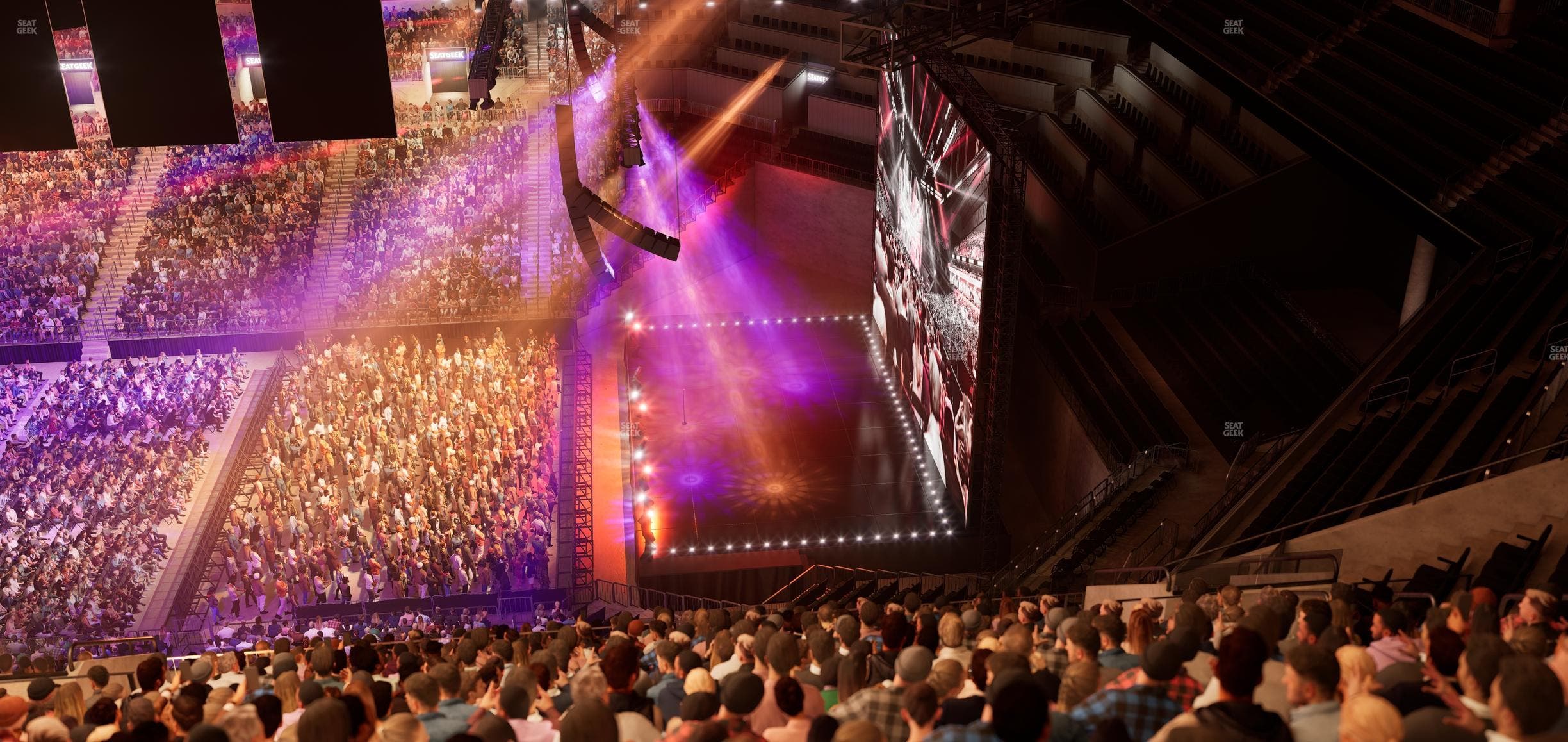 Barclays Center - Section 206 Seat View