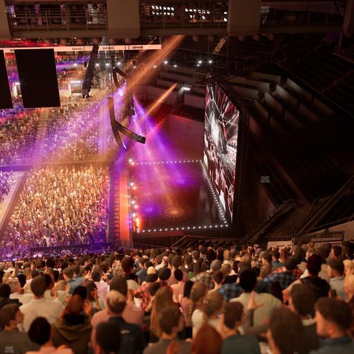 Barclays Center - Section 206 Seat View