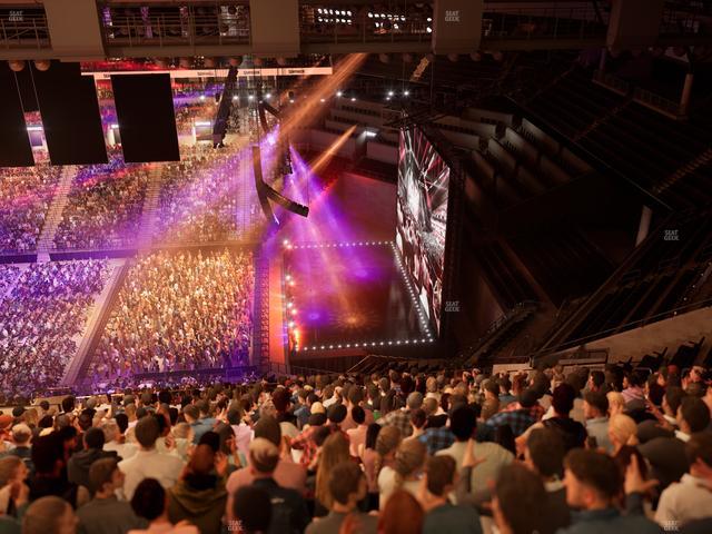 Barclays Center - Section 206 Seat View