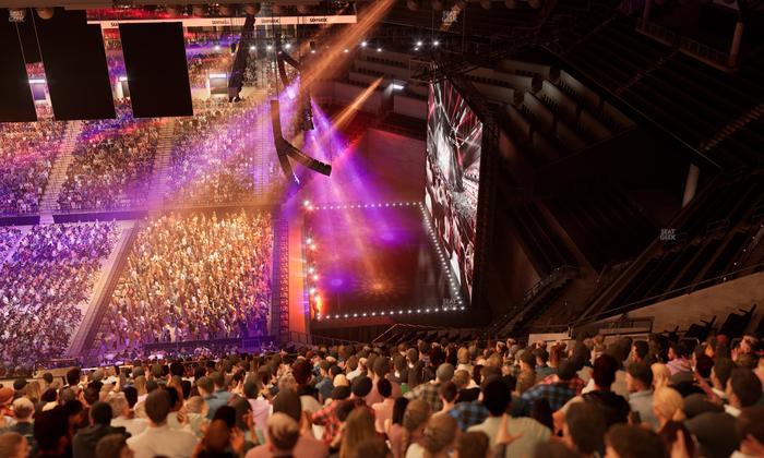 Barclays Center - Section 206 Seat View