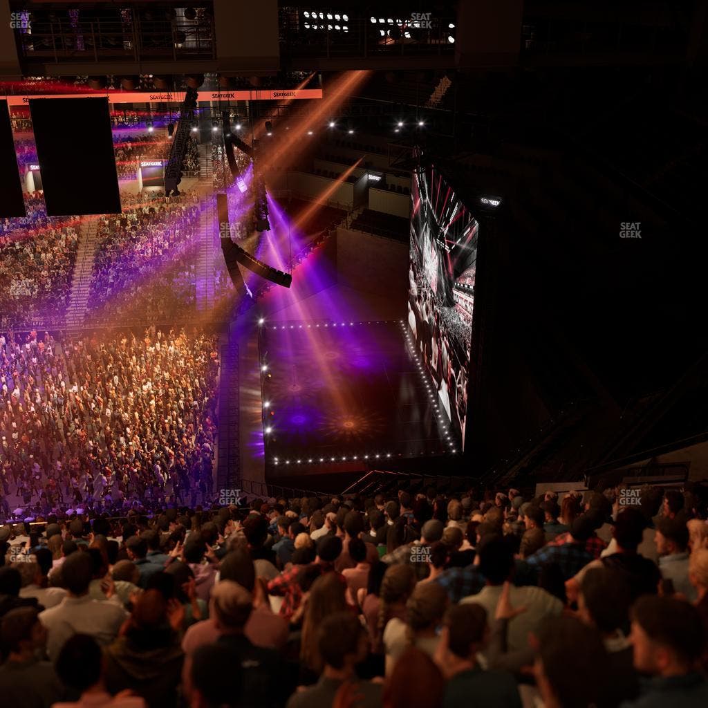 Barclays Center - Section 206 Seat View