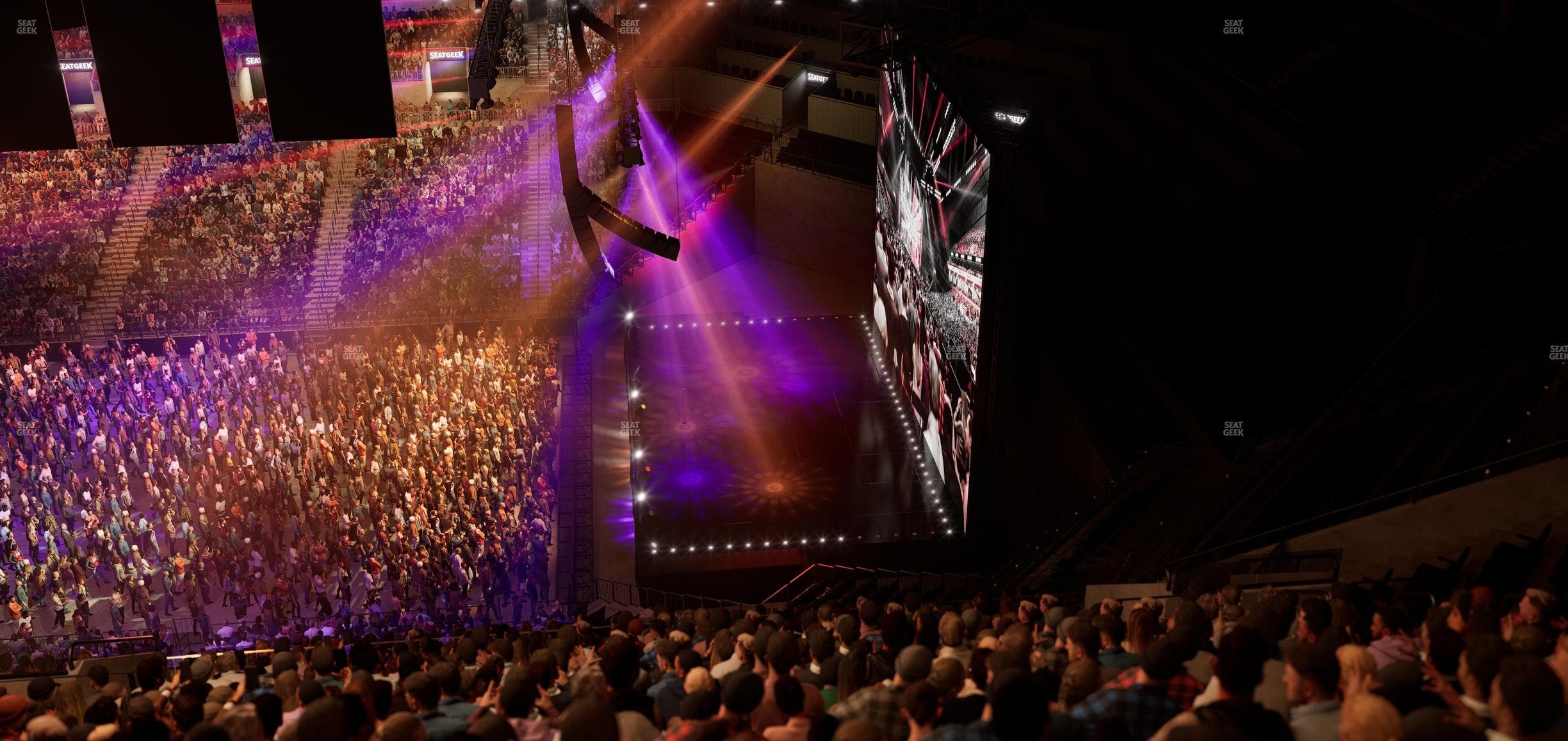 Barclays Center - Section 206 Seat View