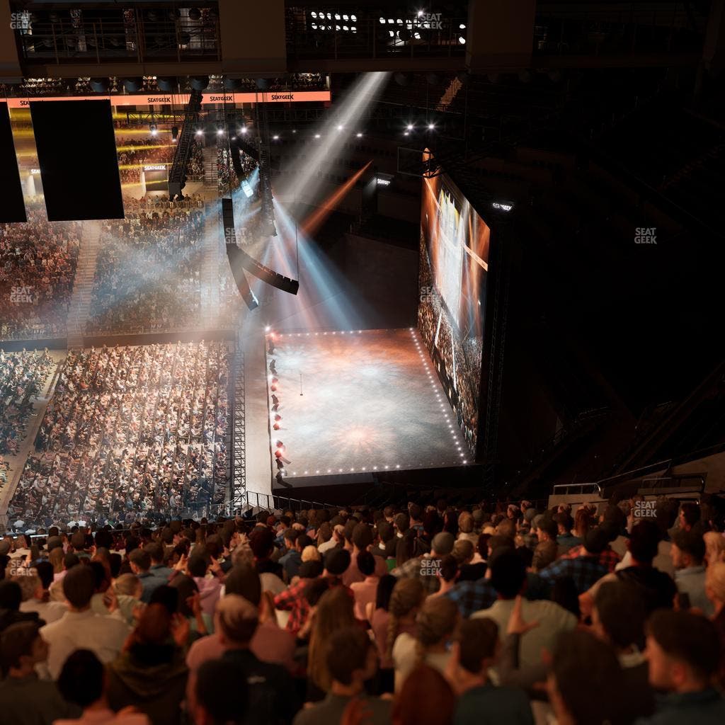 Barclays Center - Section 206 Seat View