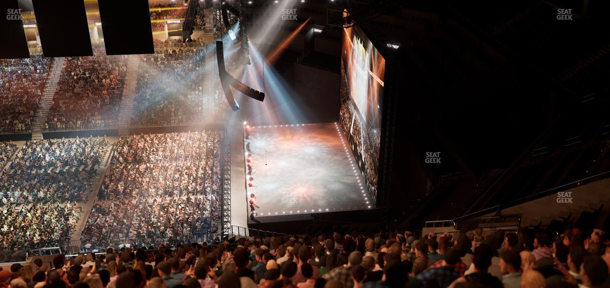Barclays Center - Section 206 Seat View