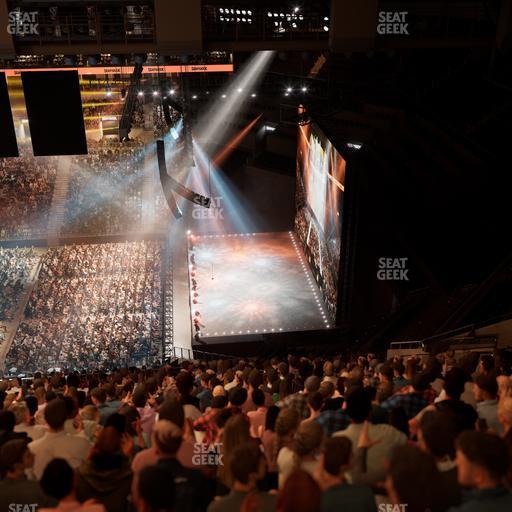 Barclays Center - Section 206 Seat View