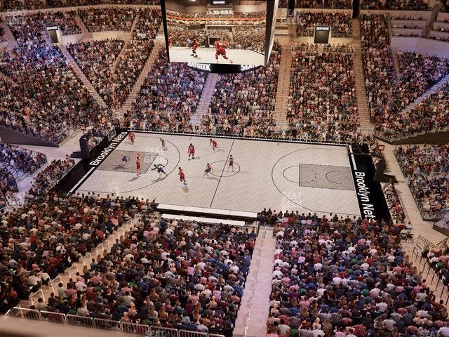 Barclays Center - Section 207 Wc Seat View