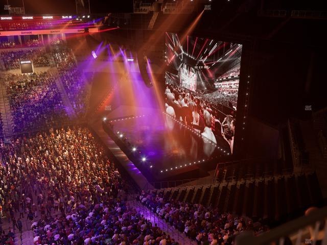 Barclays Center - Section 207 Wc Seat View