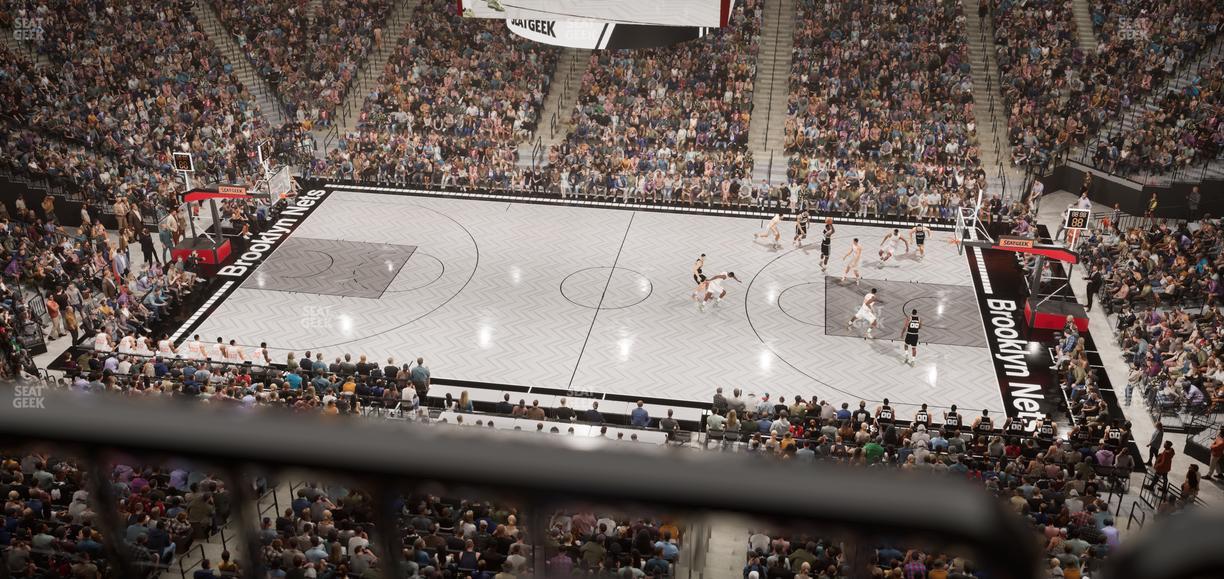 Barclays Center - Section 207 Wc Seat View