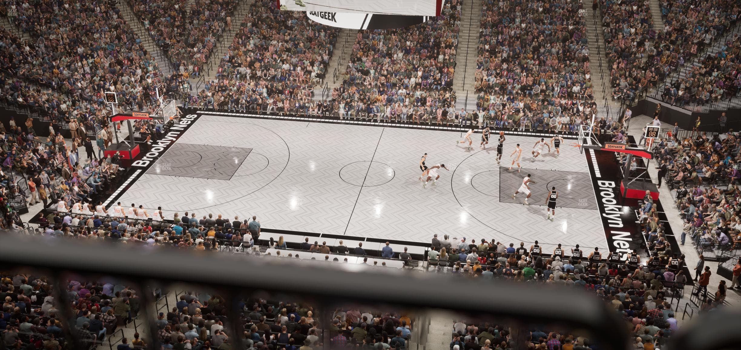 Barclays Center - Section 207 Wc Seat View