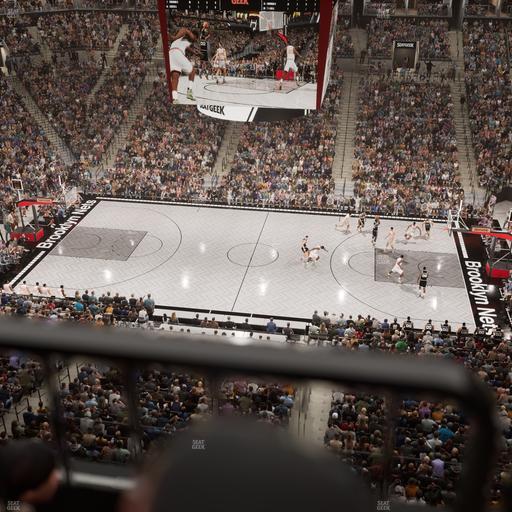 Barclays Center - Section 207 Wc Seat View