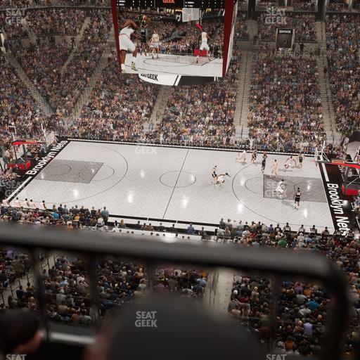 Barclays Center - Section 207 Wc Seat View