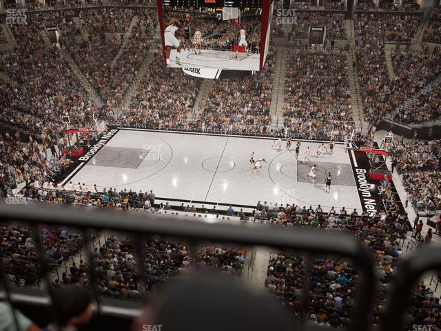 Barclays Center - Section 207 Wc Seat View Barclays Center - Section 207 Wc Seat View