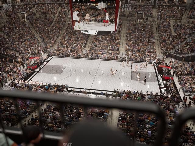 Barclays Center - Section 207 Wc Seat View