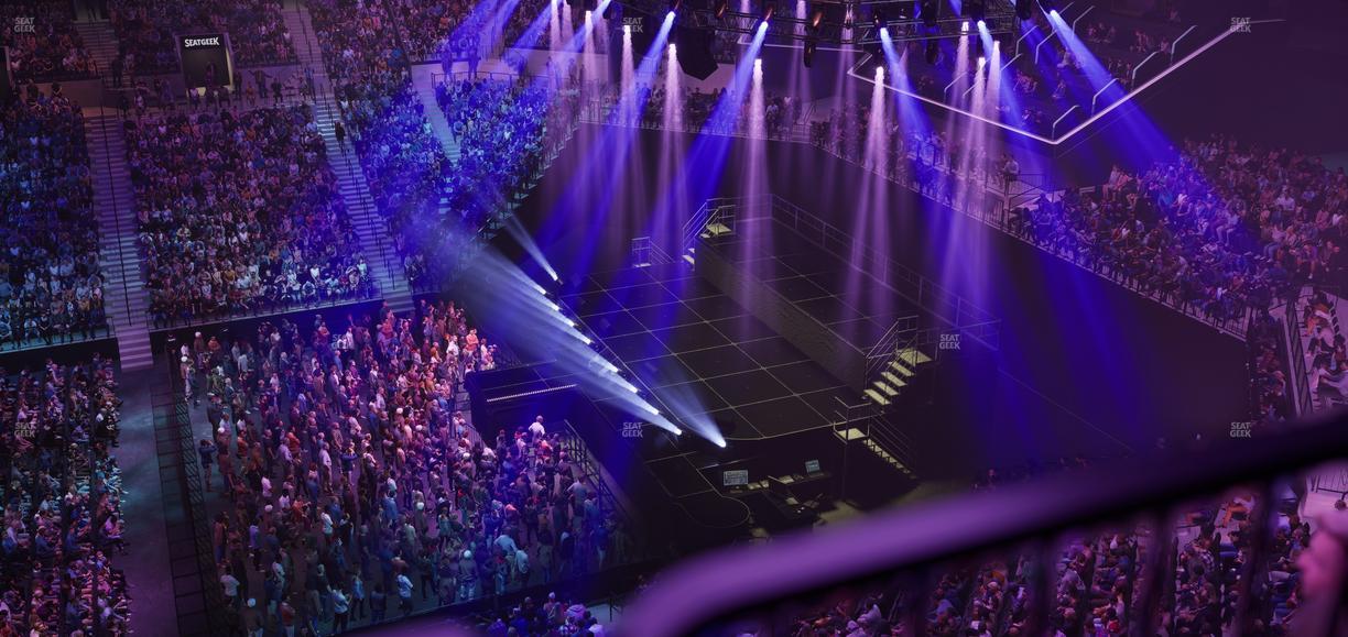 Barclays Center - Section 207 Wc Seat View