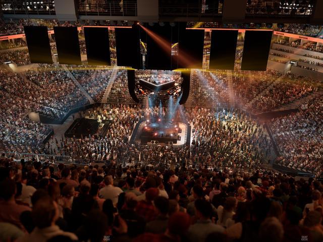 Barclays Center - Section 207 Seat View